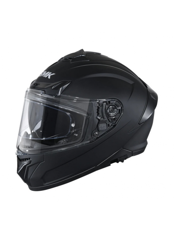CASCO SMK TYPHOON NEGRO MATE MA200